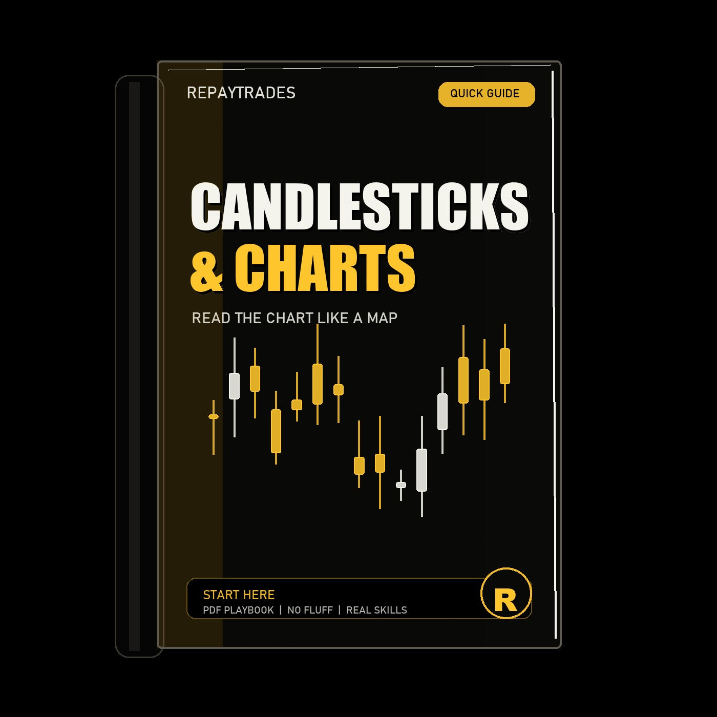 REPAYTRADES black book-only cover 2026 - Candlesticks & Charts