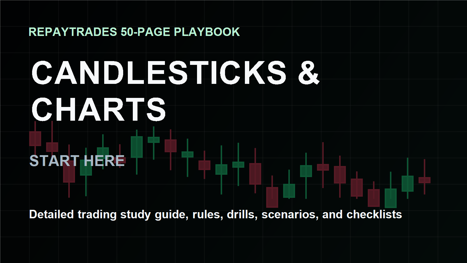 Candlesticks & Charts REPAYTRADES Quick Guide cover